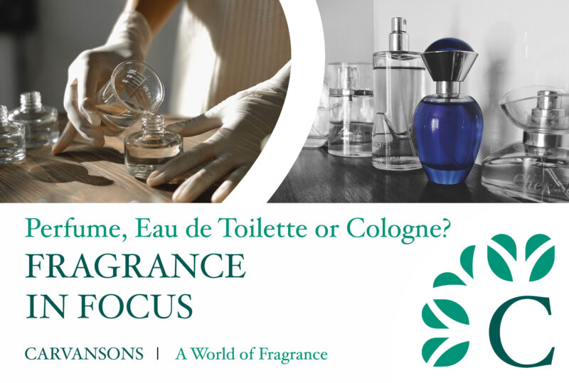 The difference between Cologne, Perfume and Eau de Toilette